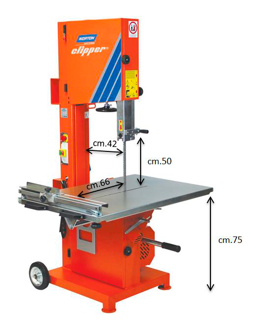 Manufacturer manual – cutting capacity: 645 mm height, 420 mm width and 660 mm length.