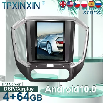 10.0 Por JMG Yusheng S350 7260B Android som do Carro Rádio com Tela de Tesla, Rádio, Leitor de Navegação GPS Chefe da Unidade de Carplay DSP