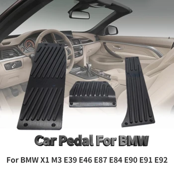Para o BMW X1 M3 E39 E46 E87 E84 E90 E91 E92 AT / MT Acessórios do Carro Descanso de Pé no pedal de Almofadas de Gás Montar Acelerador Freio