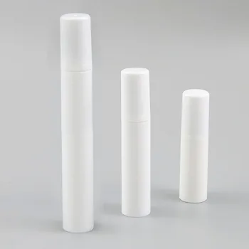 30 x 5 ml, 10 ml 15ml Reutilizável Branco PP Airless Bomba de Loção Frasco de Plástico Branco Bomba de Embalagens de Cosméticos de reservatórios de Vácuo