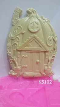 Abóbora keychain do molde de silicone hobby decoração decorativo excelente decoração para casa ornamento