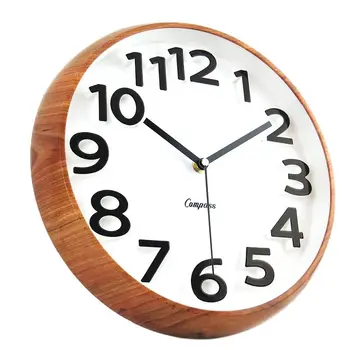 Grande e Moderna de Design de Relógios de Parede Decorativo Sala de estar em 3d Silêncio de Cozinha, Relógio de Parede Decoração o Mecanismo de Duvar Saati Loft Presente SC350