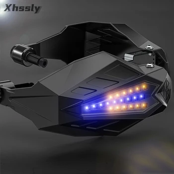 Moto Mão Guardas de Motocross Lidar com Protetor de LED Desperdício Para KTM Sxf Exc 300 Duke 390 2018 790 Duque 1290 Super Aventura
