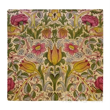 William Série Cobertor De Flanela, O Pai Da British Design Moderno Jogar Acanto Flores E Aves, Algas Golden Lily Ártico