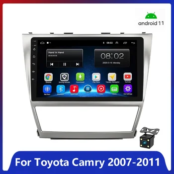 Android 11 Autoraido auto-rádio Leitor de Multimídia Para Toyota Camry 07-11 10.1