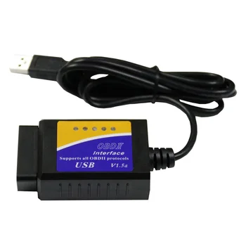 V04HU-1 Veículo Car Diagnóstico Scanner Leitor de Código de Substituição de Interface USB Suporte OBDII