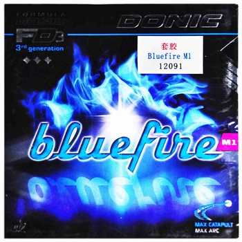 DONIC Bluefire M1/M2/M3 de Ténis de Mesa de Borracha Velocidade de Rotação espinhas no DONIC ping pong esponja de tenis de mesa
