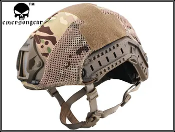 Frete grátis EMERSON táticas versão do capacete de pano / Multicam capacete capa