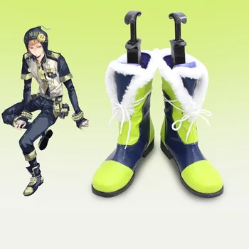 Unisex Anime Cos Cênicas Assassinato Noiz Trajes Cosplay Sapatos Botas Tamanho Personalizado