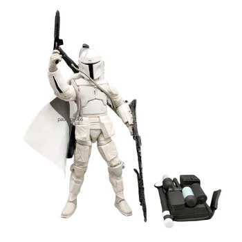 6 polegadas de Star Wars Bounty Hunter Branco Fett Errado Acessórios Figura de Ação do Brinquedo SW-9