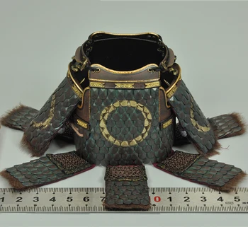 POPTOYS 1/6 EX031 Vintage do Japão Corajoso Guerreiro Samurai 100% feito à mão com Liga de Aço de Armadura peitoral Ajuste do Modelo 6inch Figuras Recolher