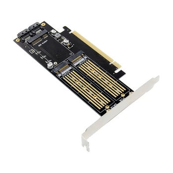 NGFF E SSD MSATA Adaptador de Cartão,M. 2 NVME Para PCIE/M. 2 SATA SSD SATA III/MSATA Para SATA Adaptador Para 2280/2260