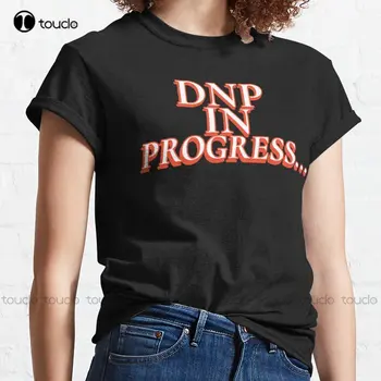 Novo Dnp Em curso 4 Clássica T-Shirt de Treino, Camisas de Algodão, Camisetas S-5Xl