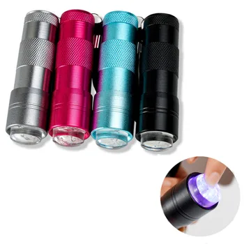 Mini Gel UV Unhas Secador de 12 Luzes LED Lanterna de Gel Nail Art Lâmpada de Cura Máquina de Prego Secador De Unhas de Gel Unhas de Arte, Ferramentas de Cuidados