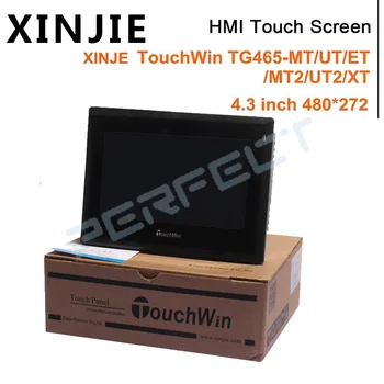 XINJE TouchWin TG465-MT TG465-UT TG465-ET TG465-MT2 TG465-UT2 TG465-XT IHM Touch Screen de 4,3 polegadas com Resolução de 480*272