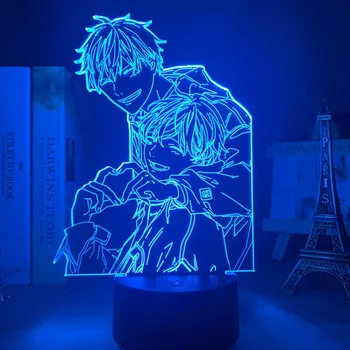 Acrílico 3d Lâmpada BL Anime DADO a Luz para a Decoração do Quarto de Cama Colorida Nightlight BL Lâmpada de Tabela DADA Noite do Diodo emissor de Luz Dropshipping