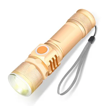 Potente Lanterna LED resistente ao Desgaste Mini Ajustável Tochas Lâmpada da Mão