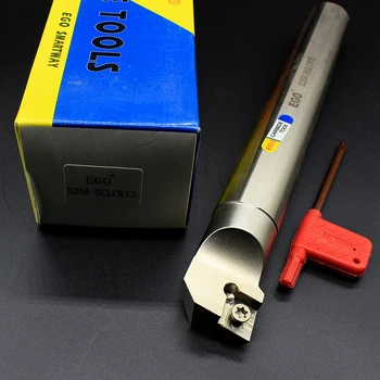 S25R SCLCRL2 barra de corte de metal duro da lâmina de ombro ferramenta de corte para torno CNC, ferramenta da barra de corte
